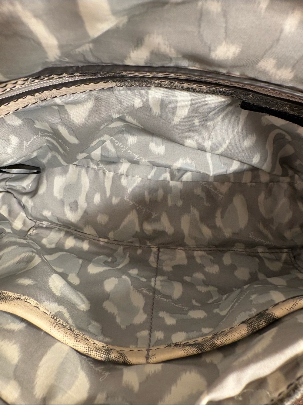 Aimee Kestenberg Neutral Tie-Dye Leather Crossbody Bag - Picture 10 of 16